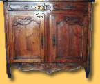 Bahut noyer Louis XV - Bourgogne
